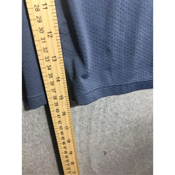 Womens Under Armour Tank top Dusty Blue Workout Athletic Casual Racerback - Picture 3 of 4